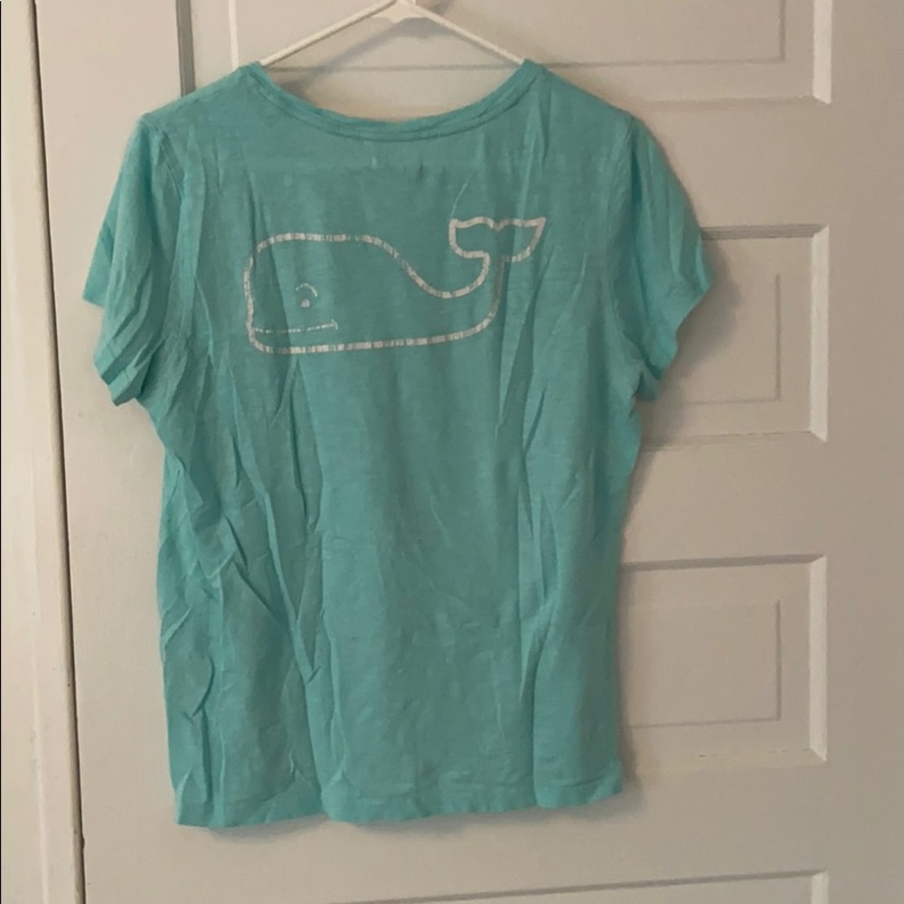 Blue Vineyard Vines Shirt